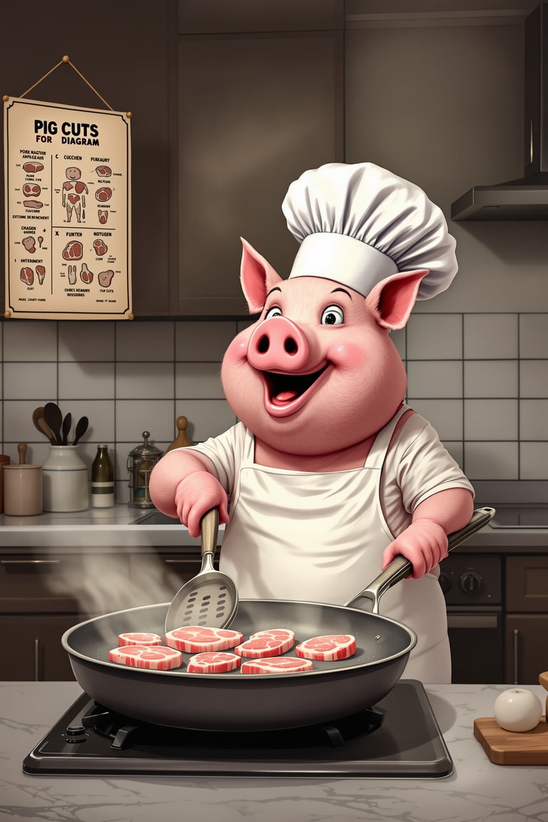The Irony of the Pig Chef