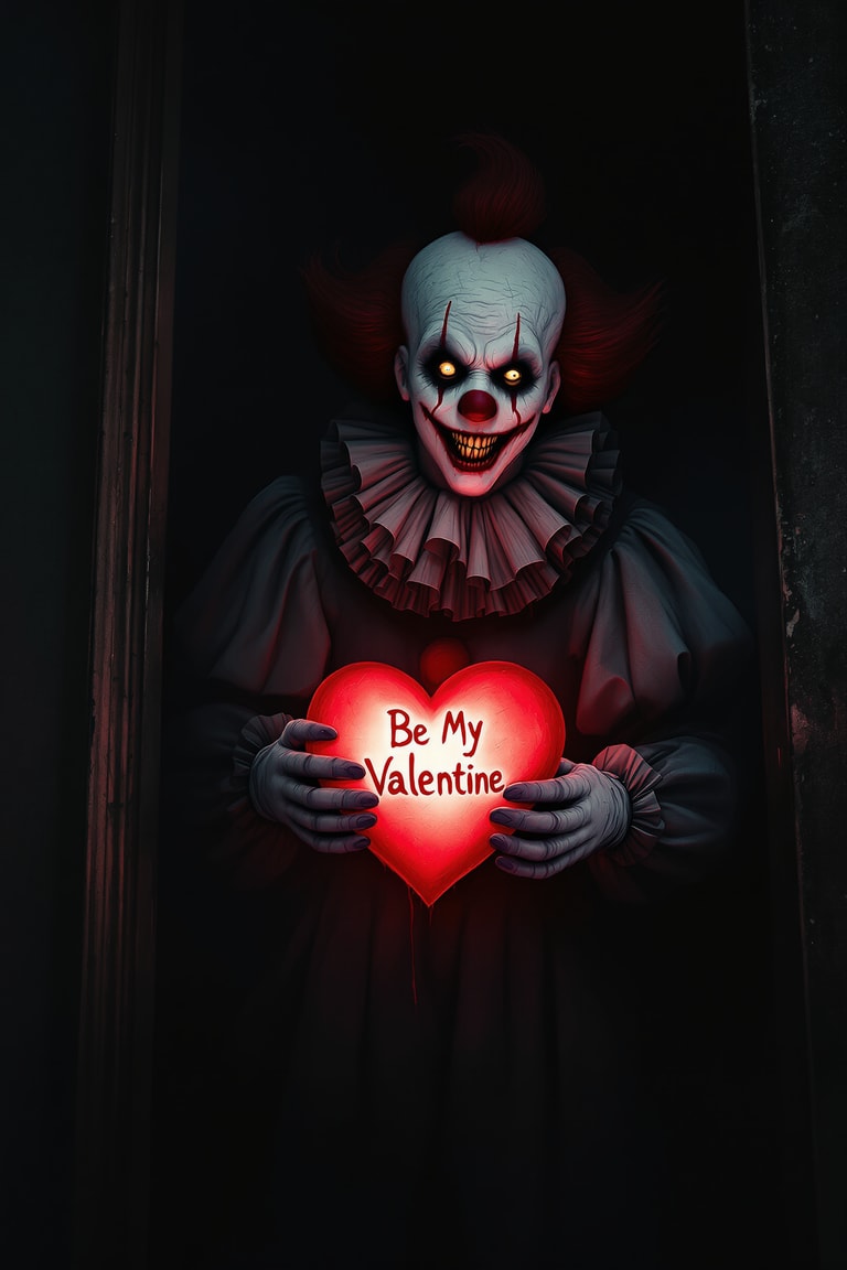 Sinister Valentine: Pennywise's Dark Proposal