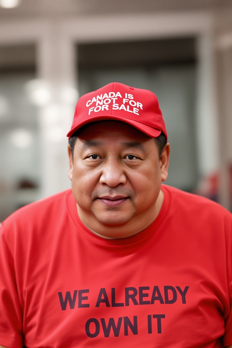 Canada Is Not For Sale: A Bold Statement in Red