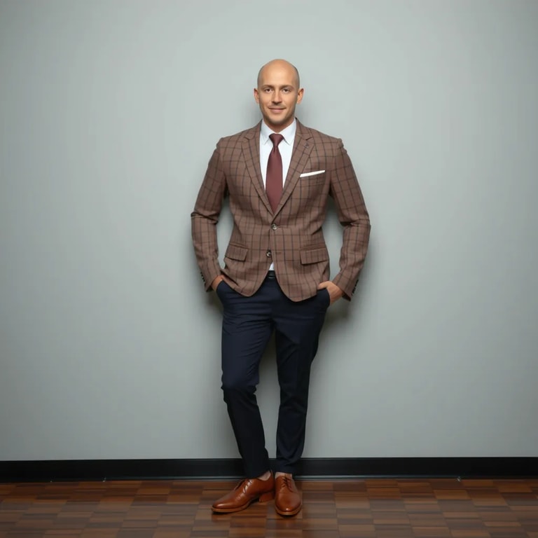 Casual Elegance in Modern Attire