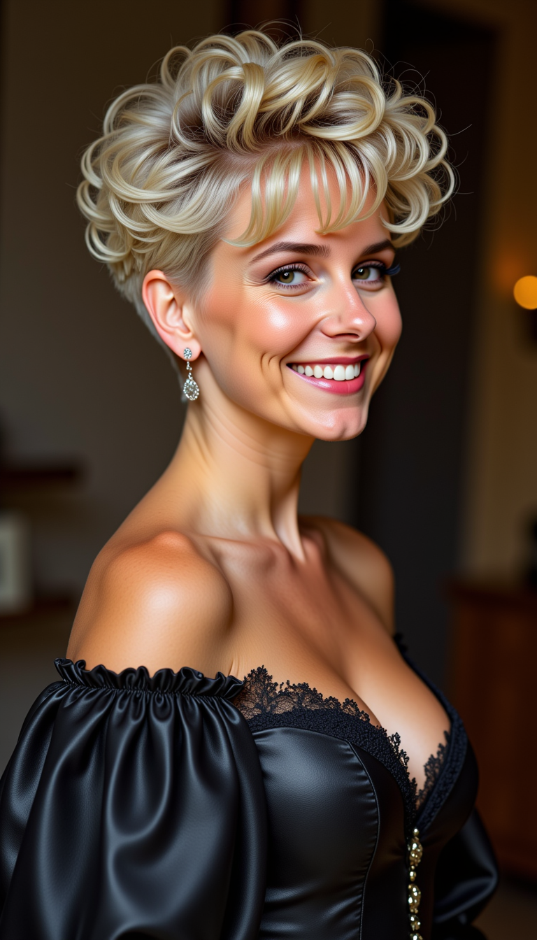 Elegant Vintage Portrait