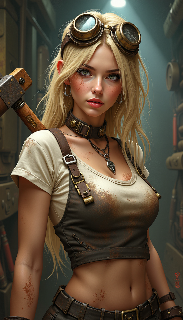 Steampunk Mechanic: The Inventor's Daughter