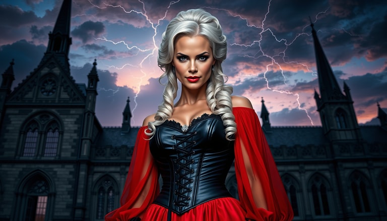**The Gothic Sorceress**