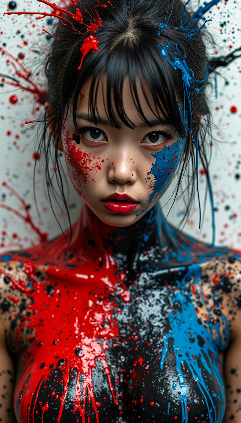 Symmetrical Chaos: A Study in Color and Form