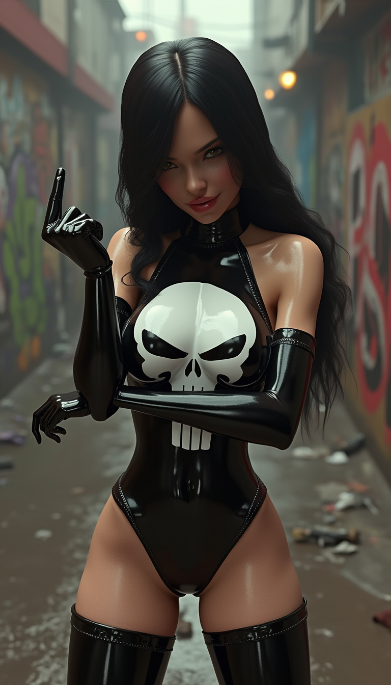 **Urban Vigilante: The Defiant Stance**