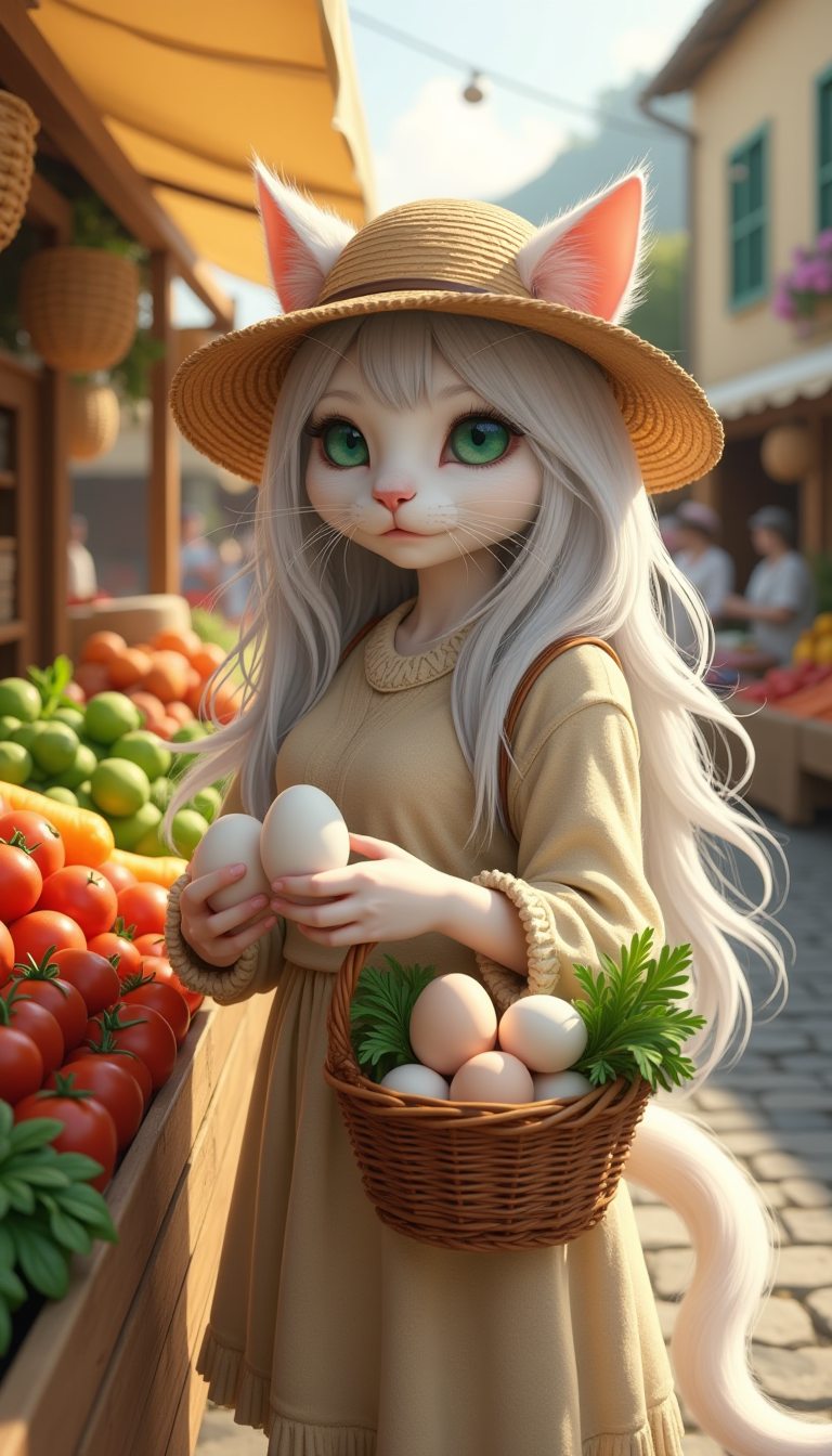 Market Day with a Cat Lady