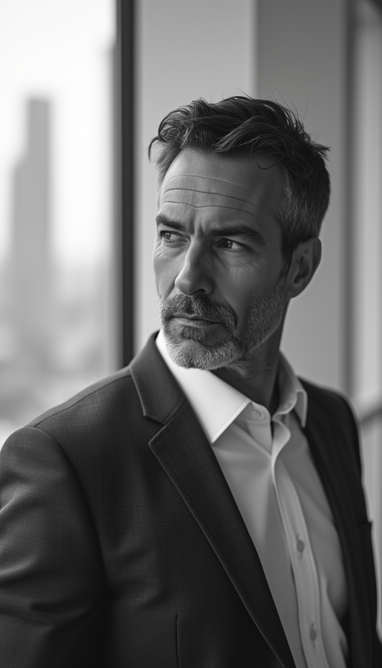 Contemplation in Monochrome
