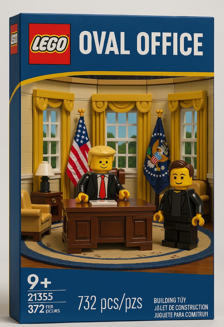 LEGO Oval Office Set Box