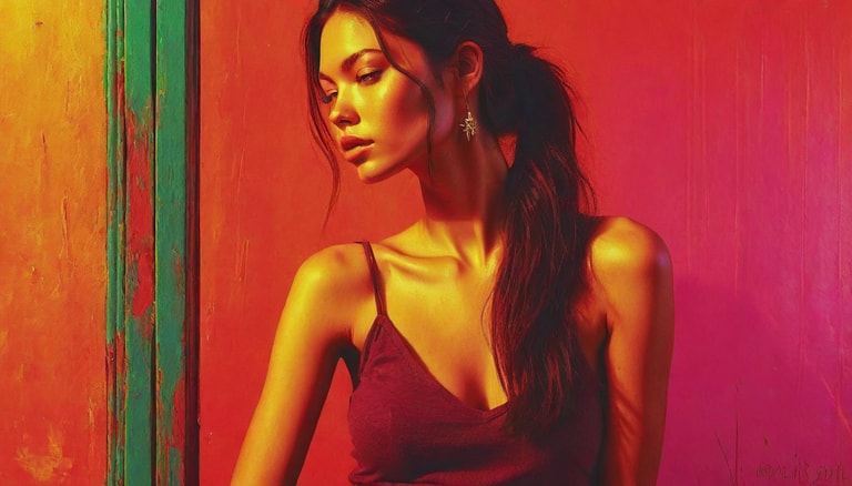 Radiant Reflection: A Study in Color and Light