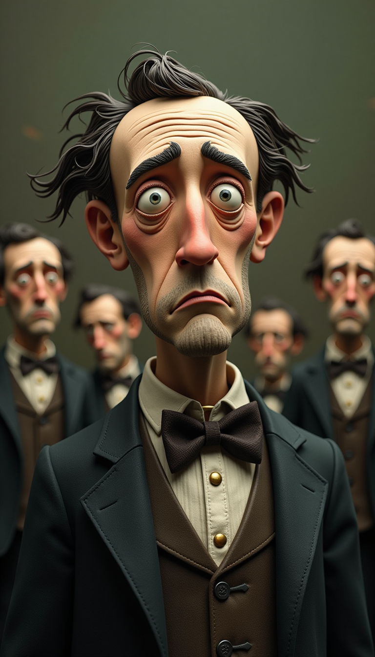 Victorian Melancholy: A Gathering of Sorrowful Gentlemen