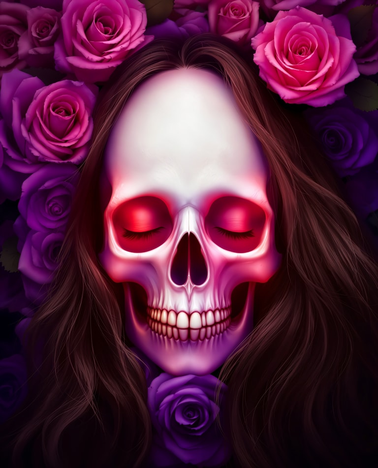 **Ethereal Beauty in Decay**