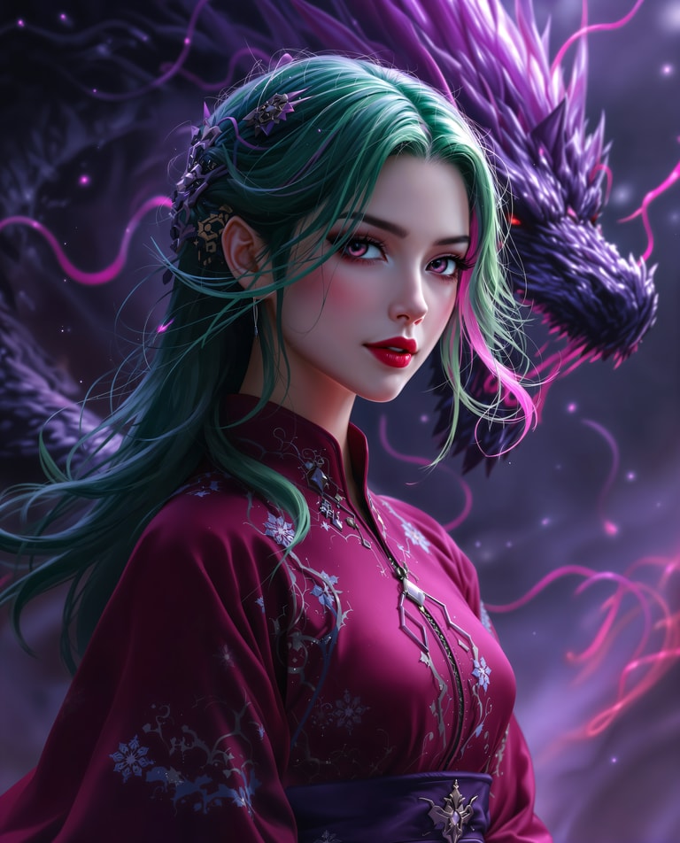 Enchantress and the Guardian Dragon