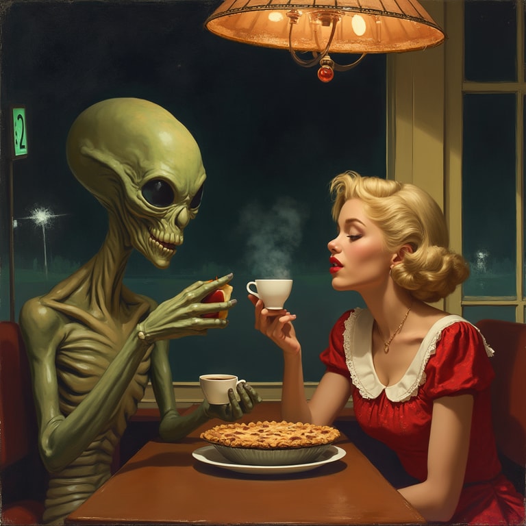 Midnight Snack with an Alien