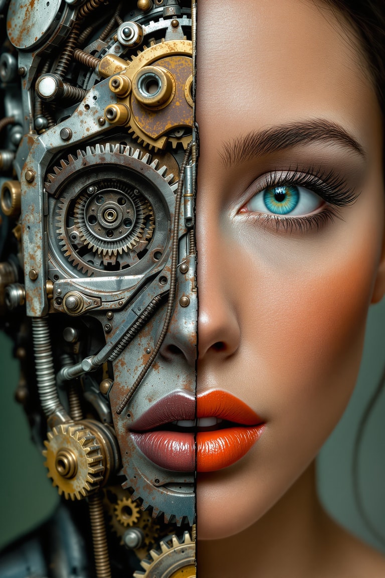 Half Human, Half Machine: A Study in Duality