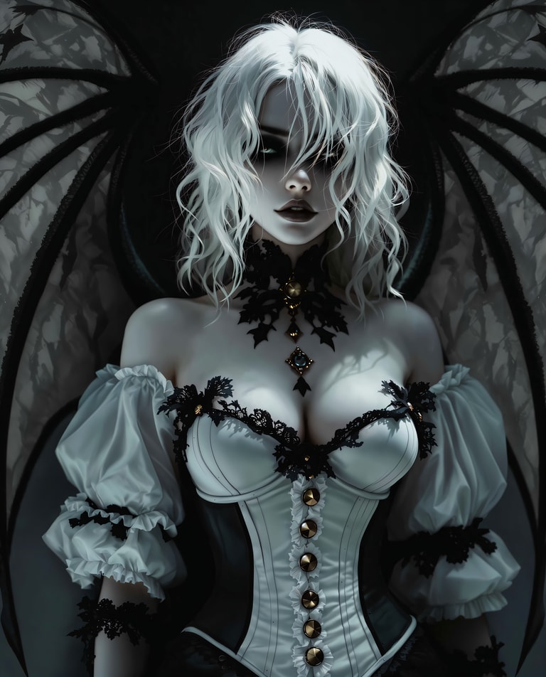 **Gothic Winged Enchantress**