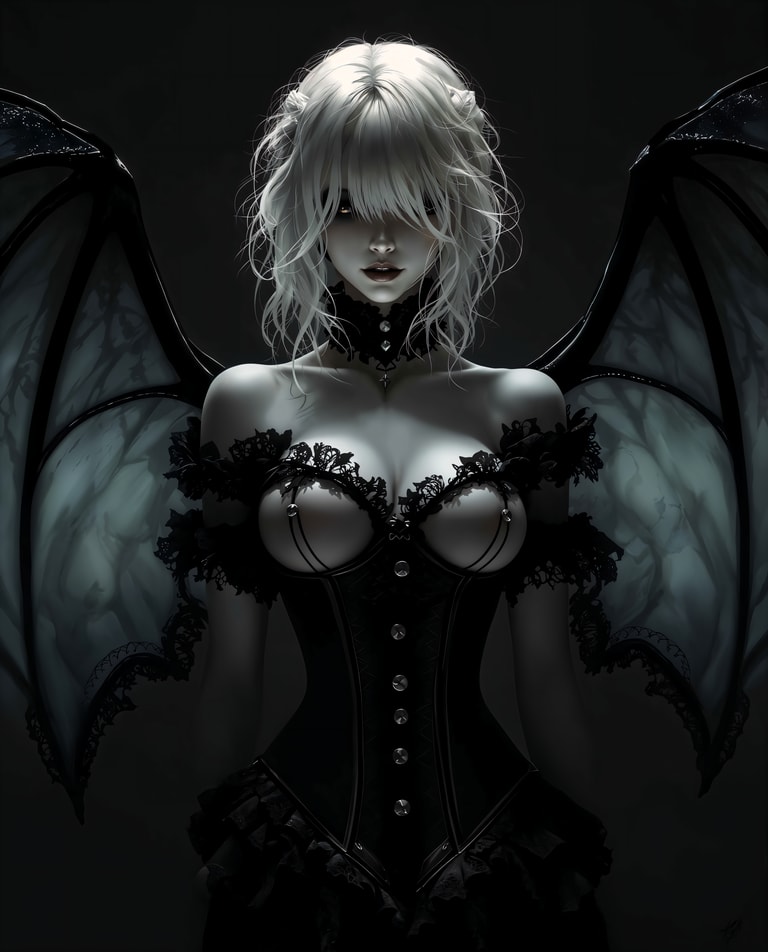 Dark Elegance: The Gothic Muse