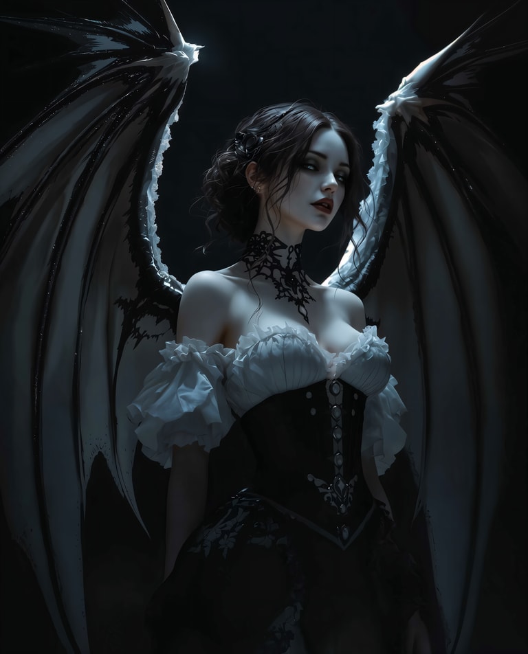 **Gothic Angel of Darkness**