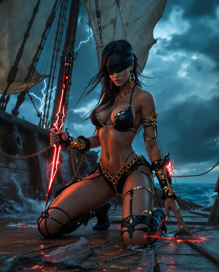 **Storm Warrior of the High Seas**