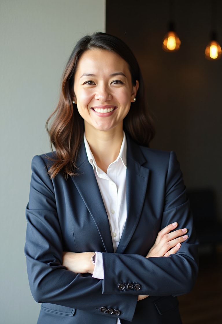 Professional Portrait of a Confident Woman