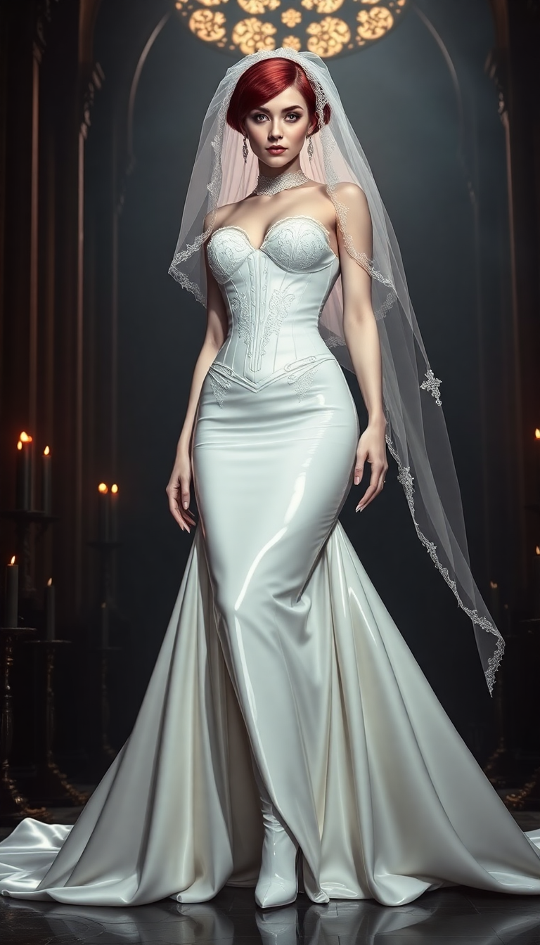 Vampire Queen in Luminous White