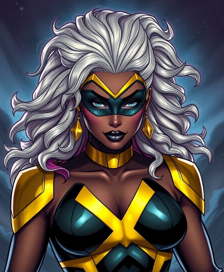 Storm's Unyielding Celestial Gaze