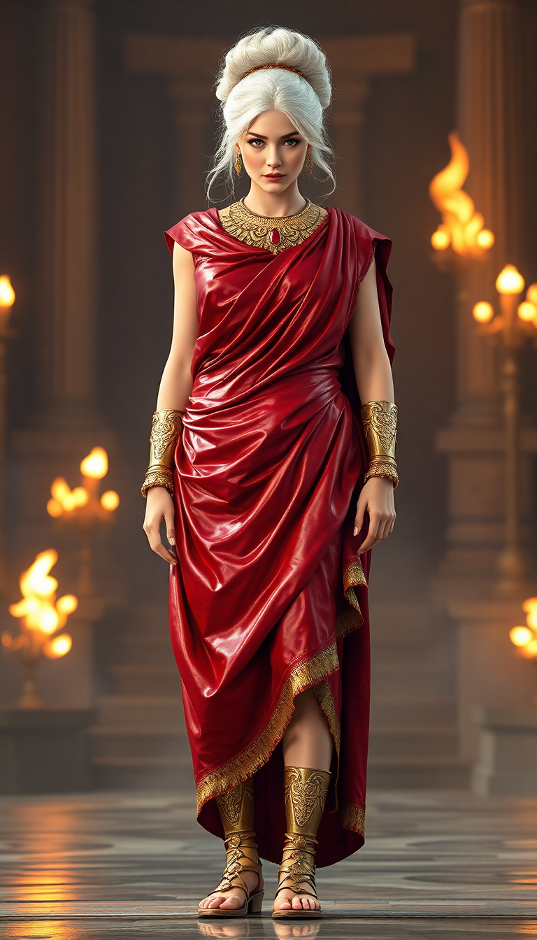 Crimson Empress in Roman Hall