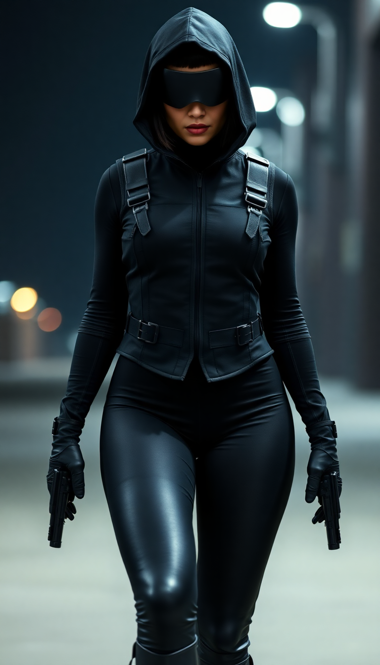 Blindfolded Shadow Operative