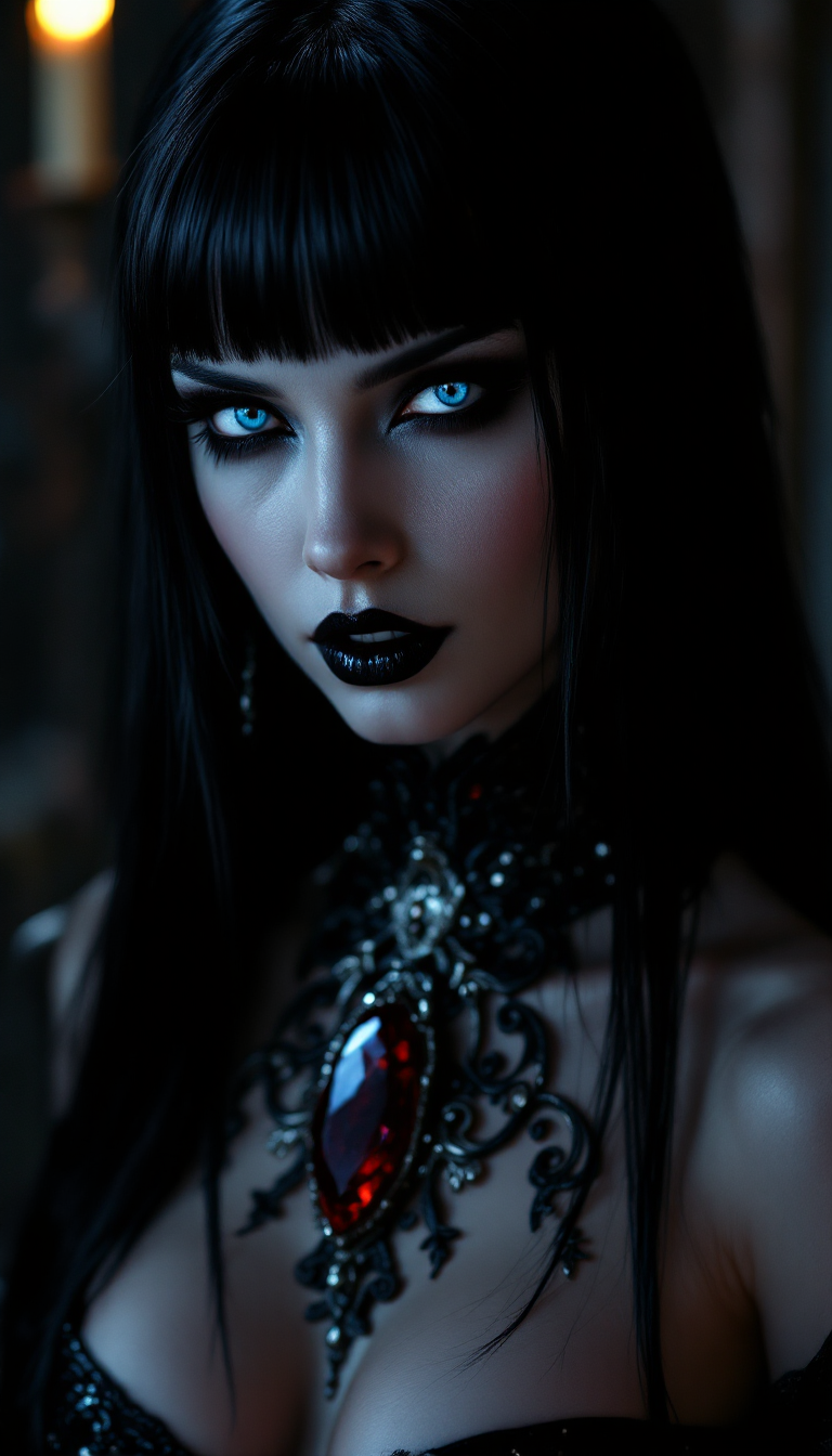Vampire Queen’s Crimson Gaze