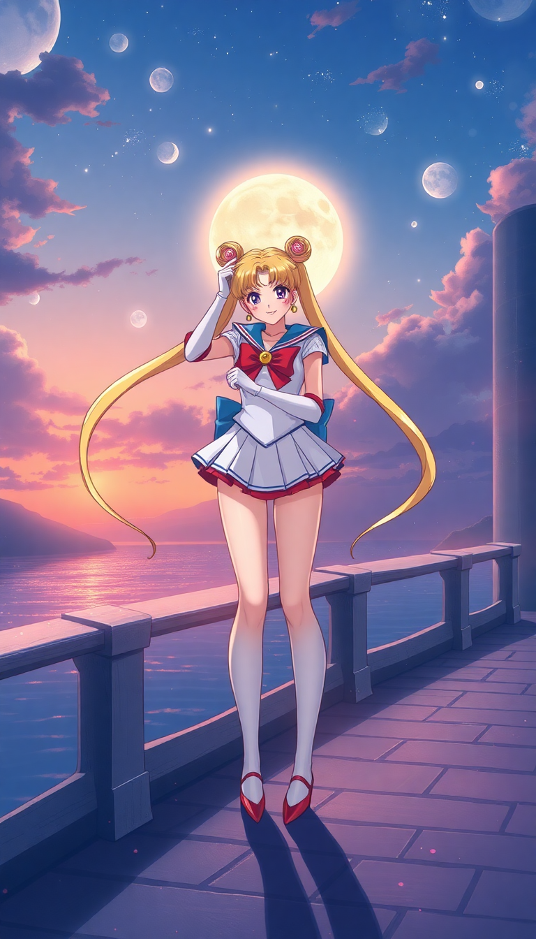 Sailor Moon's Moonlit Reverie
