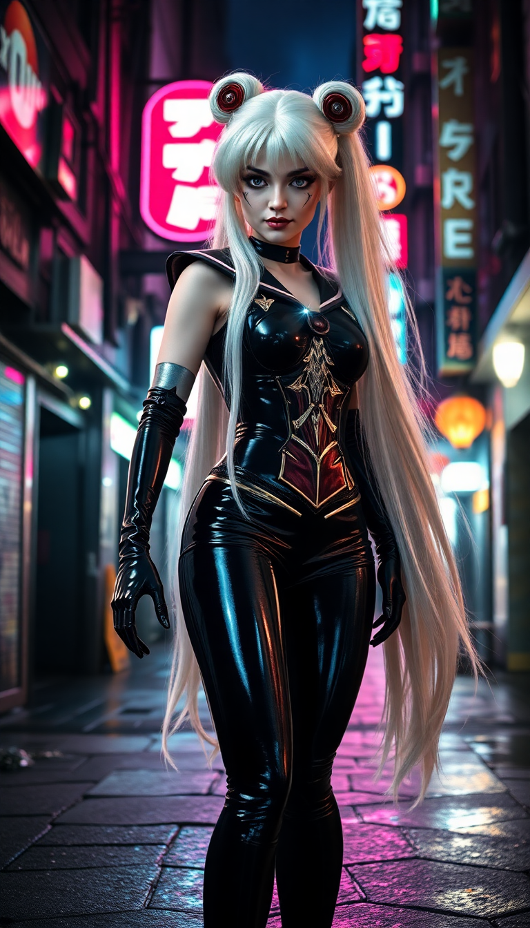 Sinister Sailor Moon Neon Nights