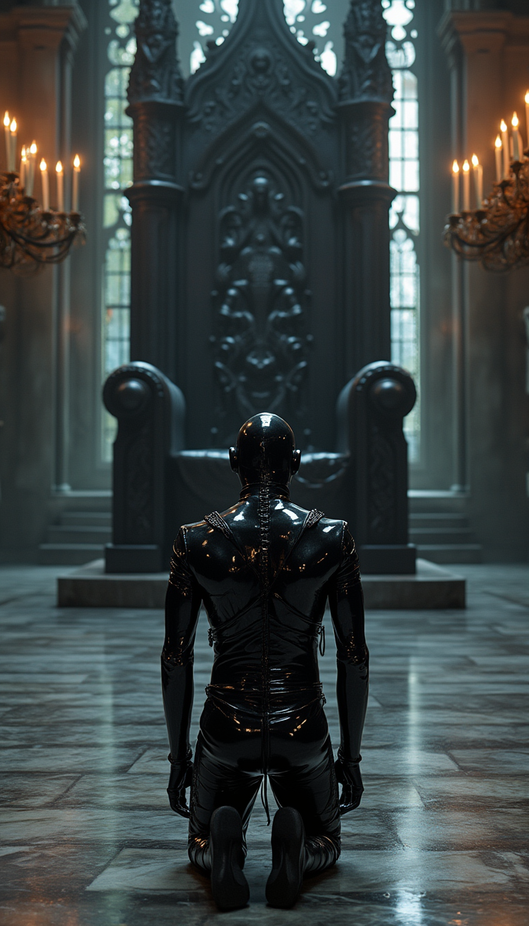 Kneeling Before the Obsidian Throne