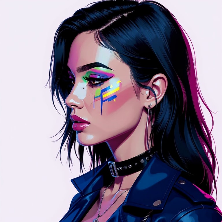 Neon Rebel in Profile
