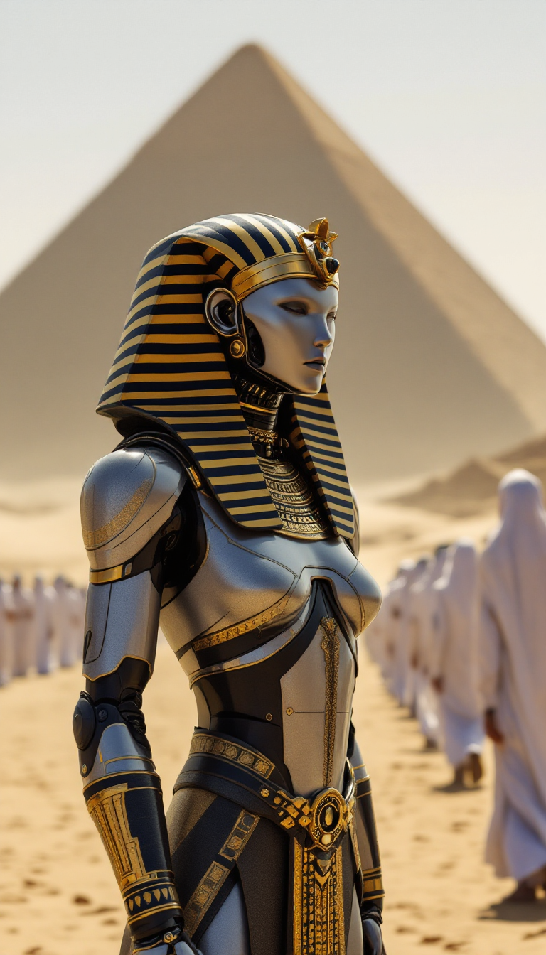 Pharaoh of the Future: A Robotic Ruler Before the Pyramids