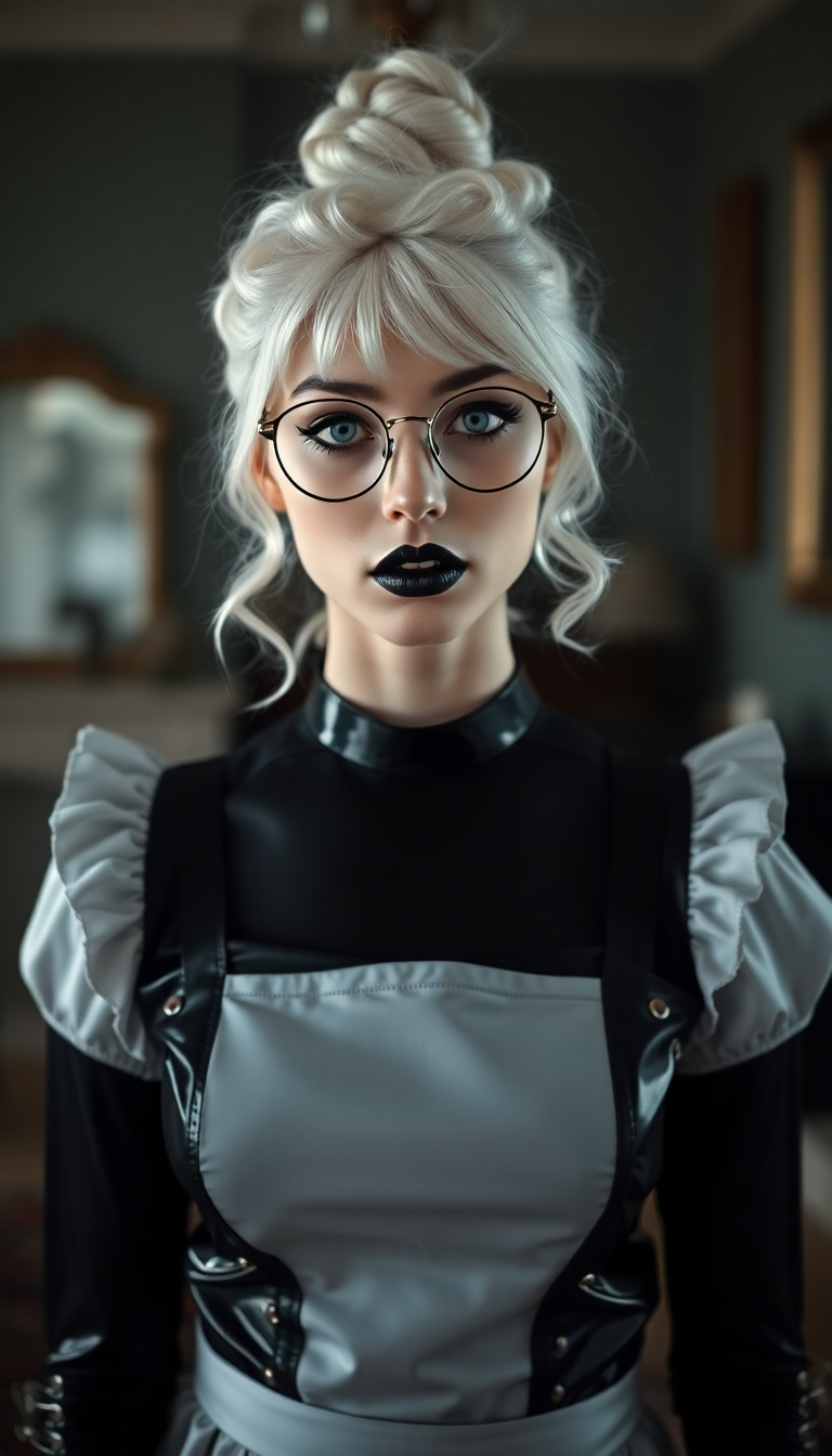 Gothic Maid in Porcelain Light