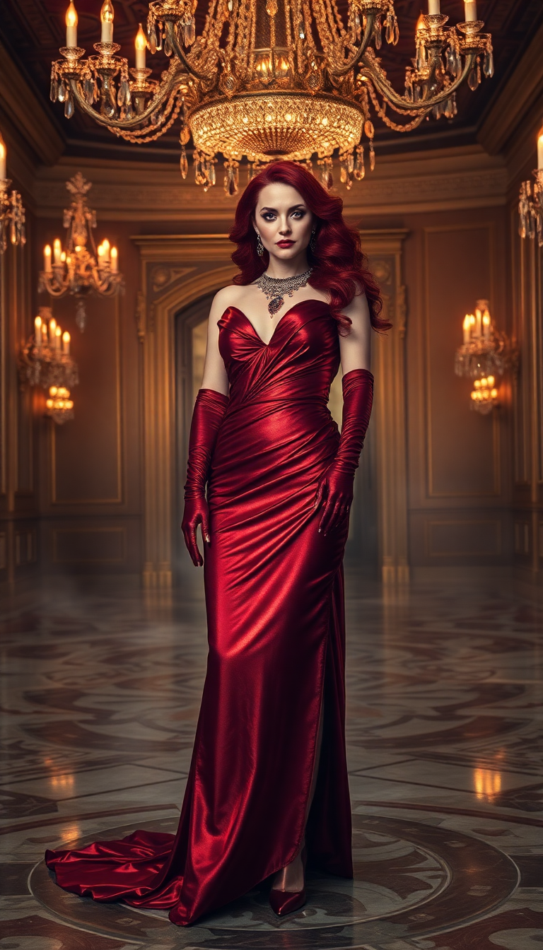 Vampire Queen in Crimson Splendor