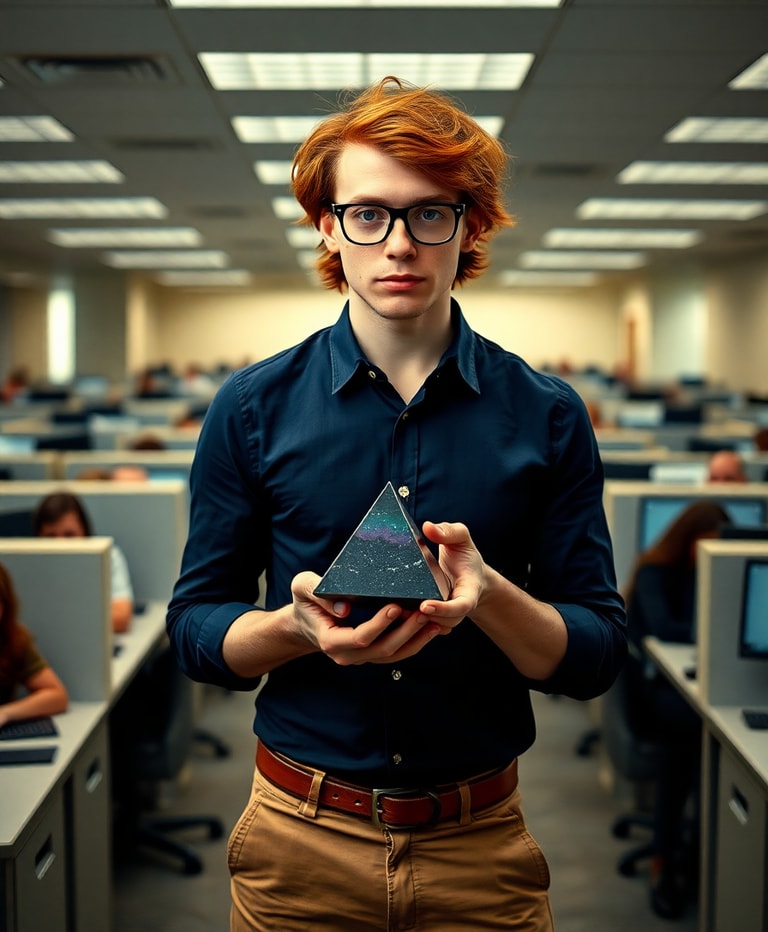 Cosmic Pyramid in Corporate Silence