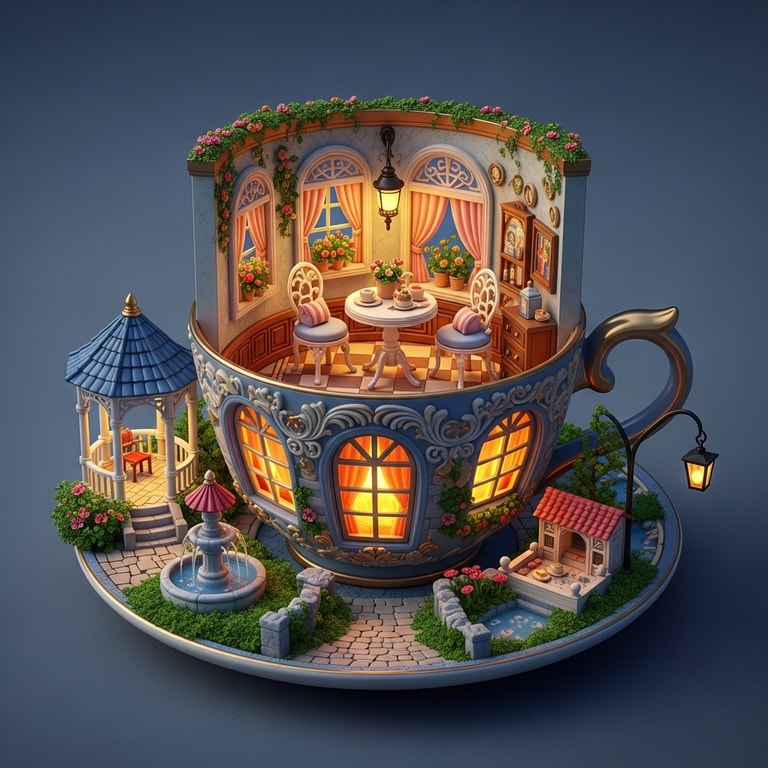Enchanted Teacup Parlor Retreat
