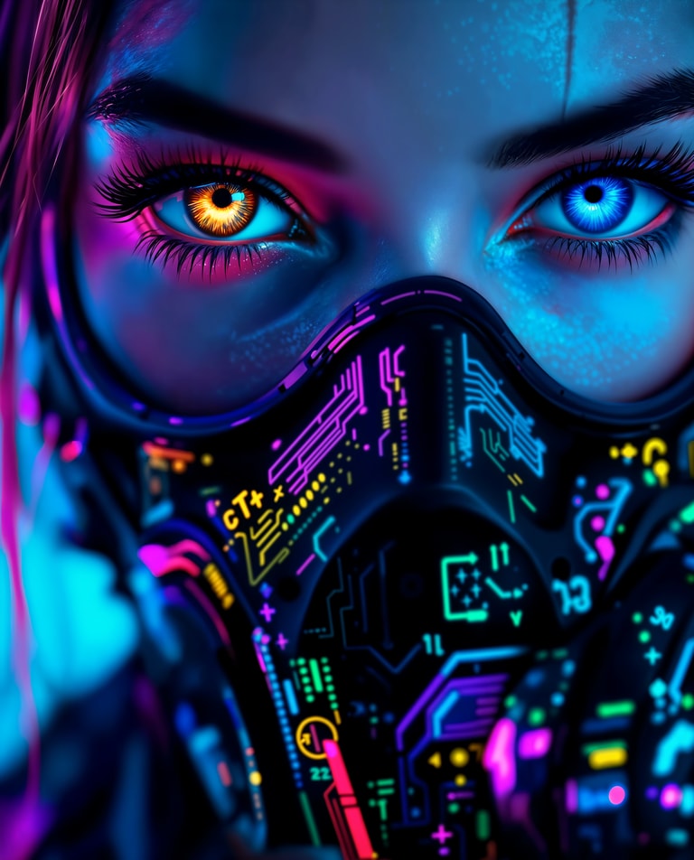 Neon Veil: Eyes of Duality