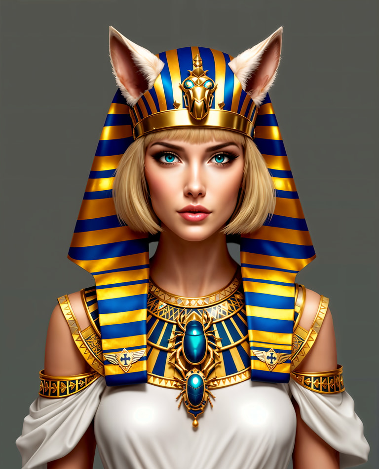 Bastet's Golden Pharaoh Gaze
