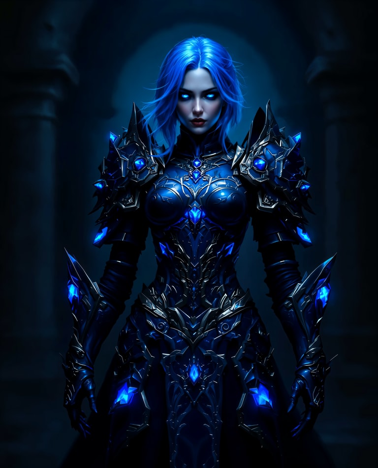 Sapphire Warden in Shadow
