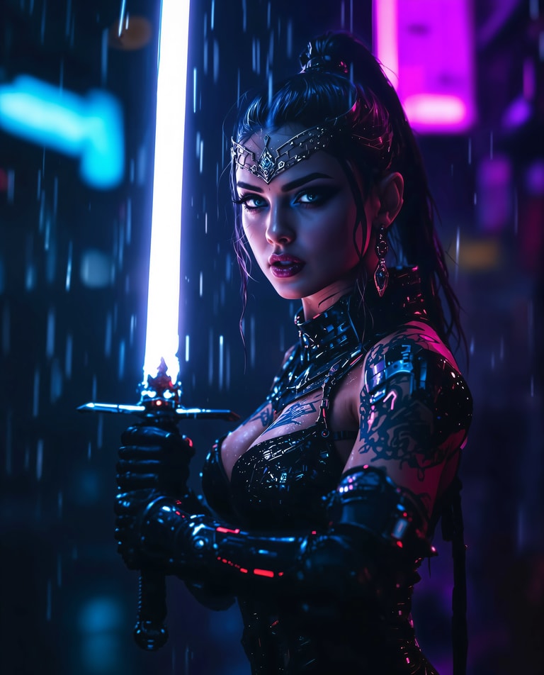 Neon Blade Cyberpunk Amazon