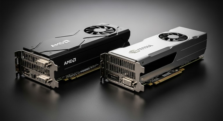 Rival Graphics Titans Side by Side