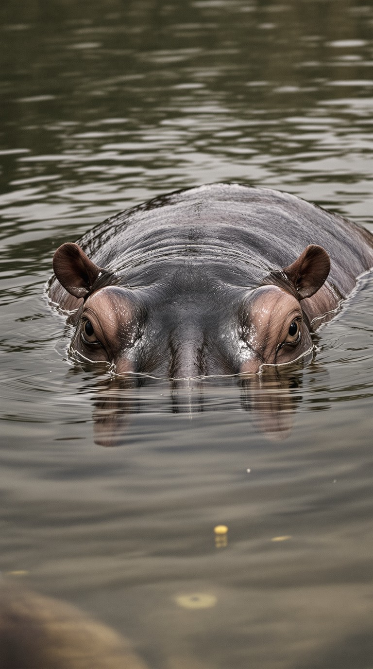 Unblinking Gaze from Still Waters