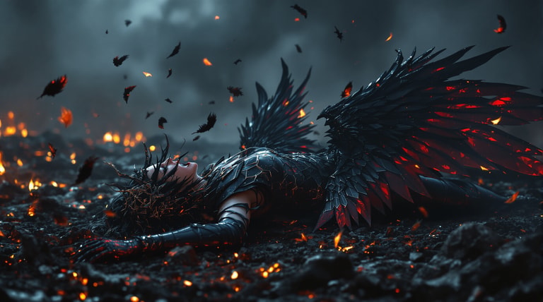Fallen Valkyrie Queen in Agony