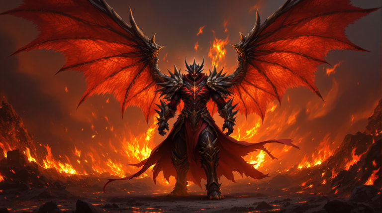 Winged Sovereign of the Inferno