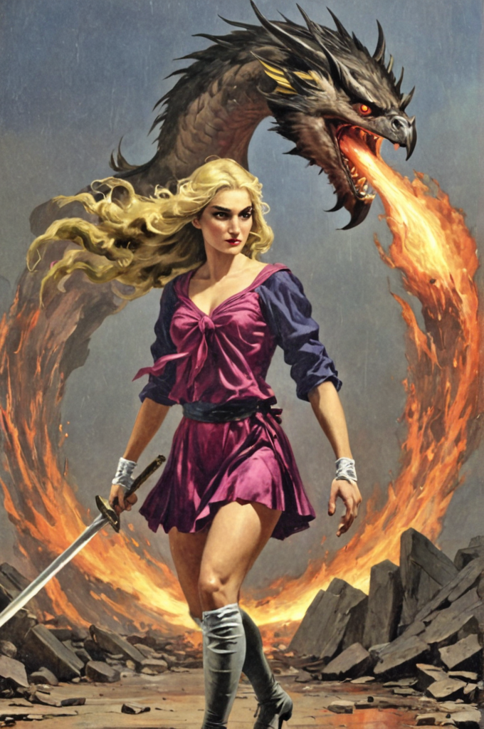 Morrigan's Dragonfire Confrontation