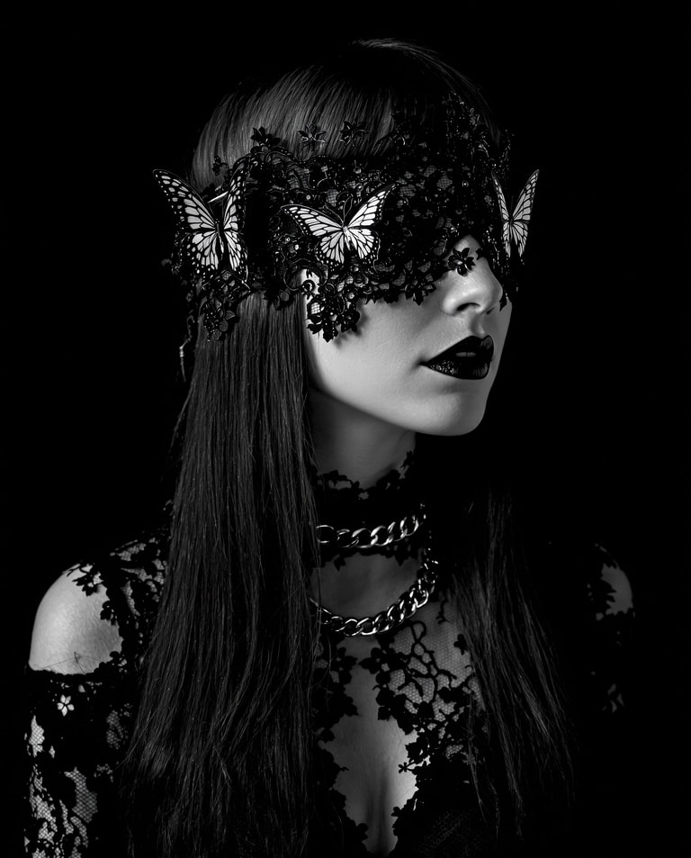 Lace Veil of Butterflies