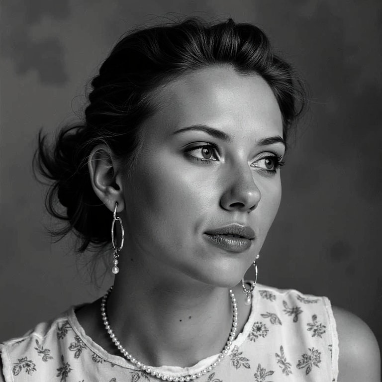 Introspective Gaze in Monochrome