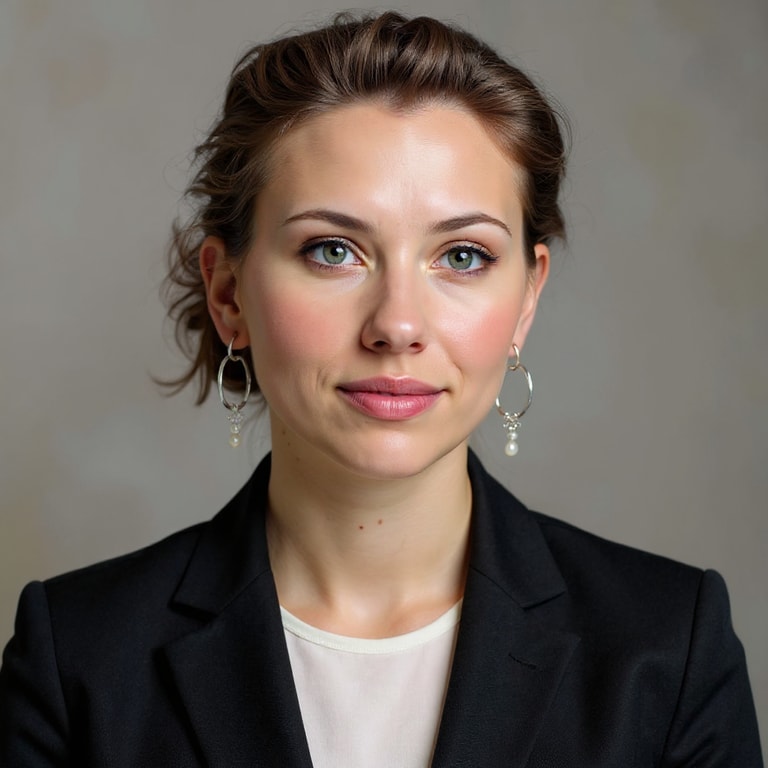 Poised Professional in Quiet Confidence