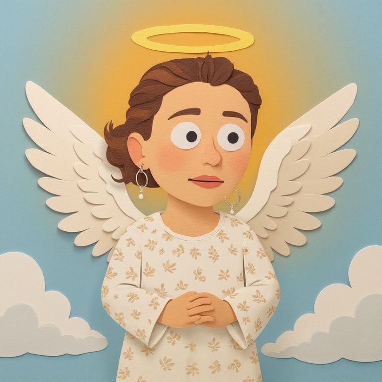 Angel in Gentle Radiance